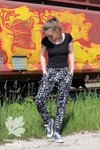 Hudson Pants lang true bias Sweat Leo Print