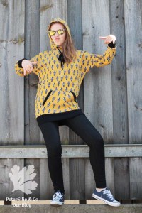 MySig Kommatia Patterns Zebra Pulli Hoddie