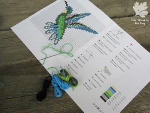 Kolibri Stickset Kreuzstich Rico Design