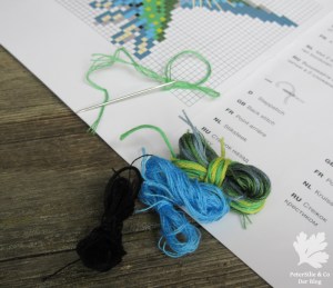 Kolibri Stickset Kreuzstich Rico Design