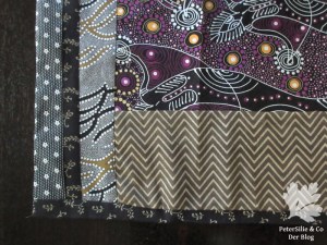 Tischläufer Patchwork Karlotta Pink Aborigine Stoff