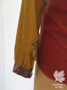 Bluse Bernina Inspiration Stoffe Karlotta Pink Handloom/ Aborigine