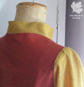 Bluse Bernina Inspiration Stoffe Karlotta Pink Handloom/ Aborigine