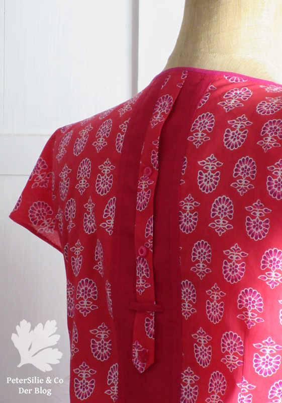 Bluse Blockprint Karlotta Pink