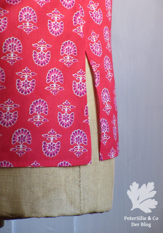 Bluse Blockprint Karlotta Pink