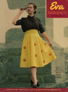 Eva Moden 1952 Vintage Nähen Blog Rock Sticken