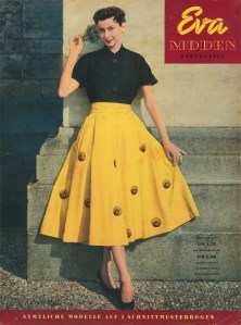 Eva Moden 1952 Vintage Nähen Blog Rock Sticken