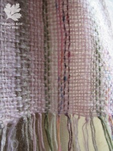 gewebter Schal Detail