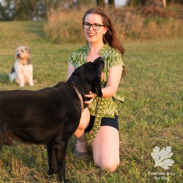 Ikat bluse Karlotta Pink Burda Modell 104 02/2018