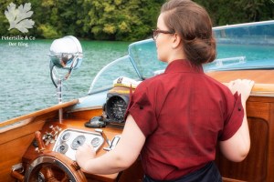 Burda Vintage Bluse Nähen Blog Karlotta Pink Handloom 2/1954