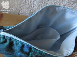 Toilette-Tasche das Futter