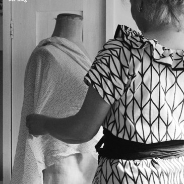 Rüschenbluse Schemaschnitt Ikeastoff