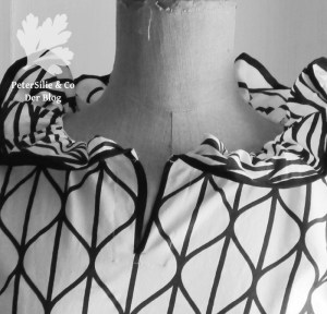 Rüschenbluse Kragen