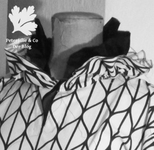 Rüschenbluse Kragenvariante