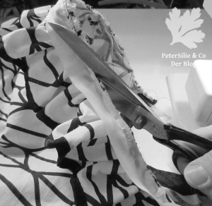 Rüschenbluse Verarbeitung