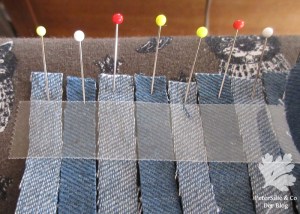 Flechtarbeit Fixierungsmöglichkeiten