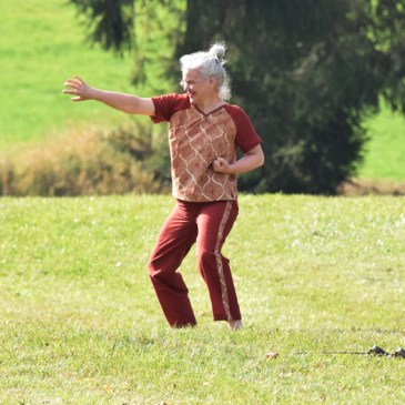 Hausanzug La mia Boutique Handloom Blockprint Karlotta Pink