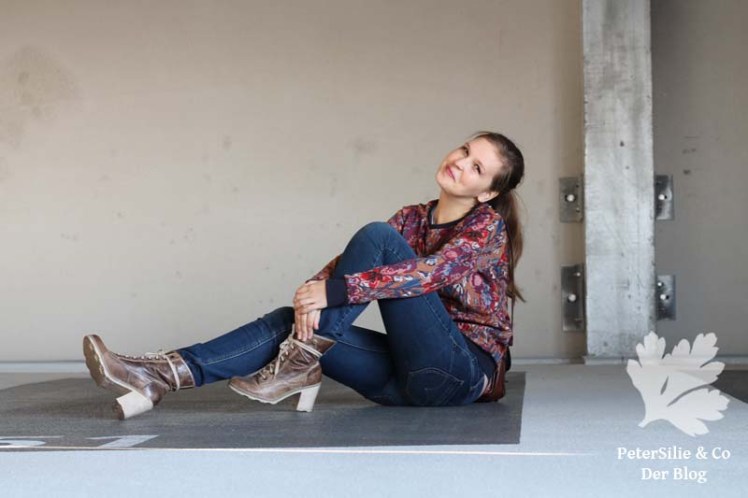 Linden Sweatshirt Grainline Studio TNT Print