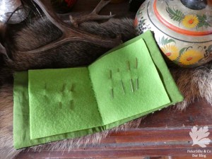 Folklore Nadelbrief Innenseite