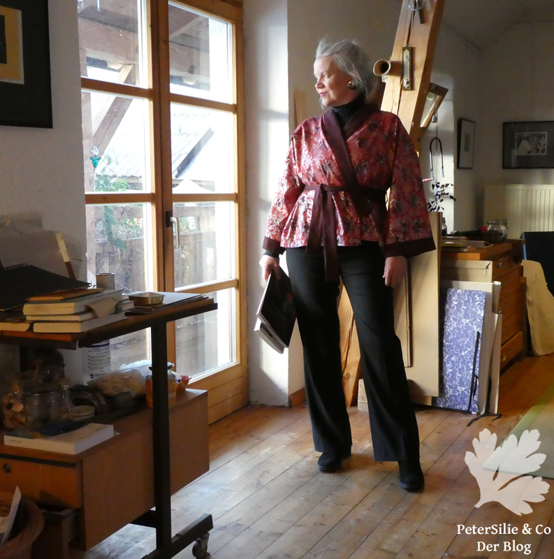 Kimono rot Aborigine5