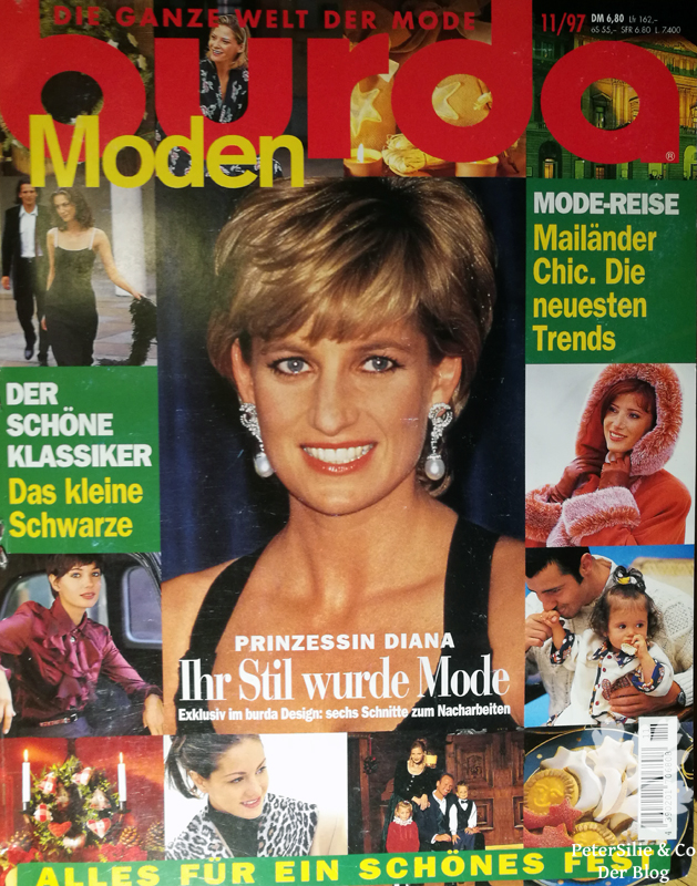 Burda Moden 11 1997 Titelblatt
