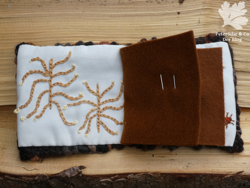 Baumrinde Nadelbrief Innenseite