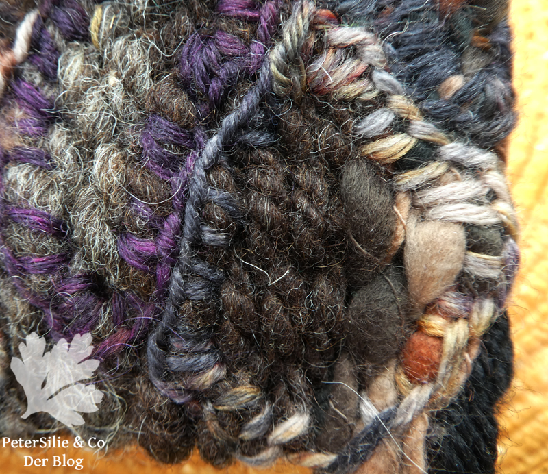 Baumrinde gewebt Detail