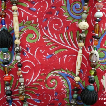 Bluse Ella So! Pattern Indischer Blockprint Karlotta Pink