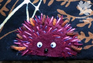 Stickerei mit Filzapplikation