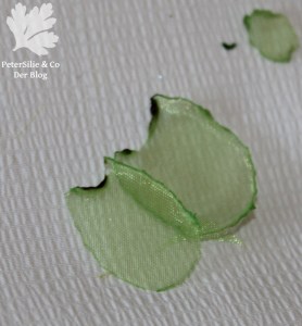 Seeerosenblätter Perlen Pailletten Paillettenperlenfrickelalong PeterSilie&Co Sticken Diy Hangestickt Stickerei Organza Perlen Filz Tutorial