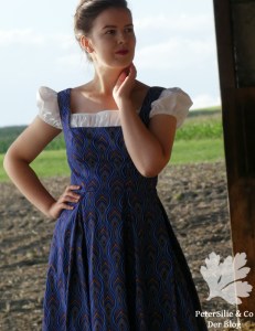 ShewShew Dirndl nähen Karlotta Pink Afrika Blog Nähblog Vintage Burda
