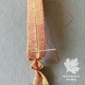 Herzerlrüsche Anleitung Tutorial DIY Dirndl Nähen Blog Nähblog