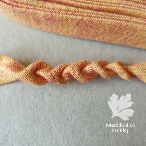 Herzerlrüsche Anleitung Tutorial DIY Dirndl Nähen Blog Nähblog