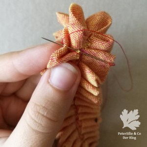 Rosmarinrüsche Anleitung Tutorial DIY Dirndl Nähen Blog Nähblog