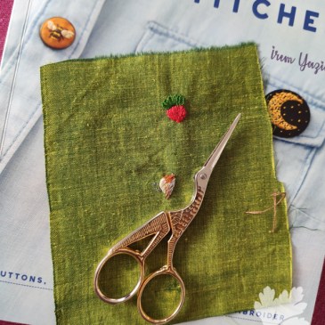 Tiny Stitches Buch Irem Yazici Sticken handgestickt Stickerei Käfer Blog Stickblog Nähblog Petersilie&Co