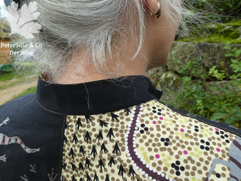 goanna and snake aboriginestoff karlotta pink stiebner verschlüsse