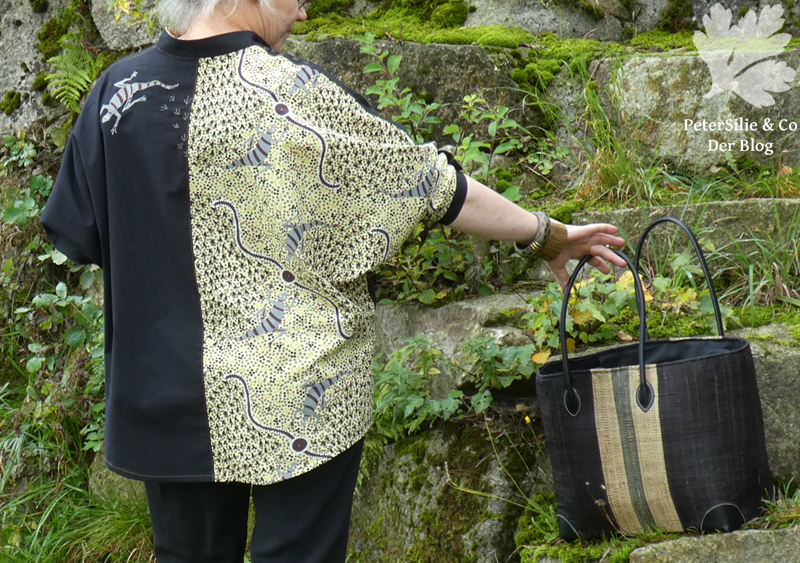goanna and snake aboriginestoff karlotta pink stiebner verschlüsse