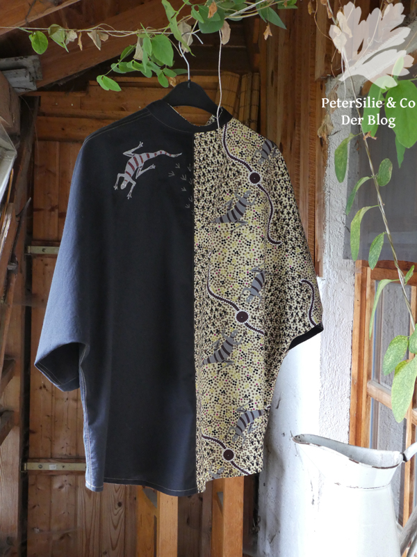 goanna and snake aboriginestoff karlotta pink stiebner verschlüsse