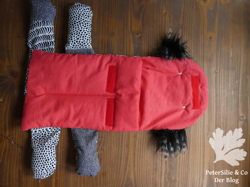 Flötentasche Aborigine Stoff Karlotta Pink Unterseite