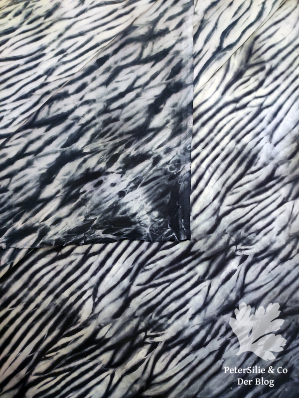 Arashi Shibori, Nähblog, Stoff färben Tutorial Indigo Blog nähen