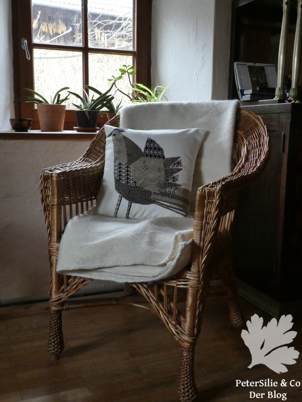 indischer Blockprint Applikation Huhn Karlotta Pink Collagen Clare Youngs Hauptverlag