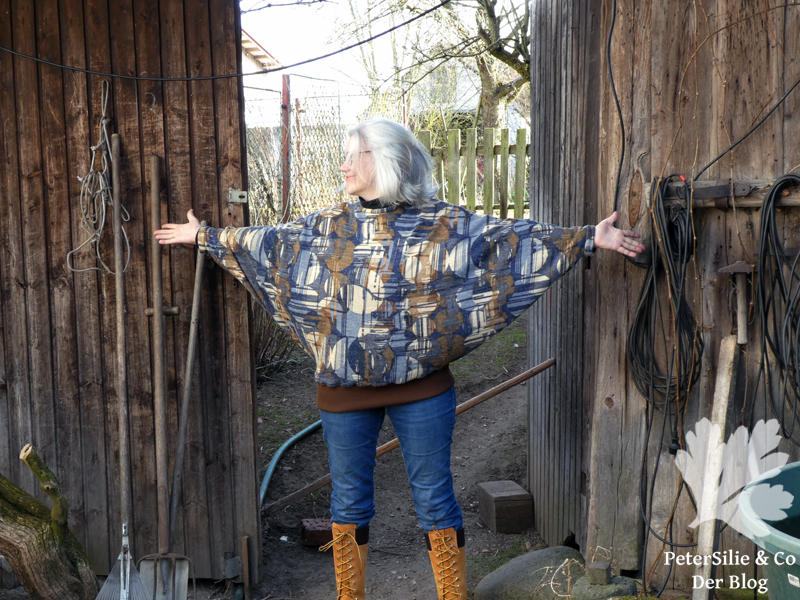 Pullover Skandinavische Mode selbst genäht Annabel Benilan Stiebnerverlag