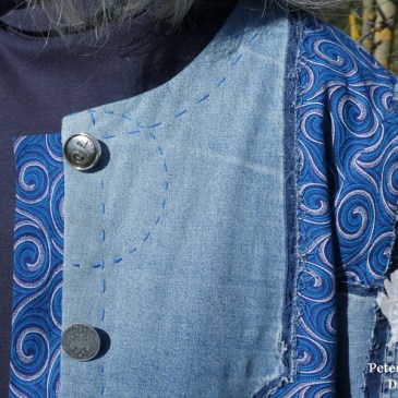 flickwerk jeans shweshwe jacke karlotta pink