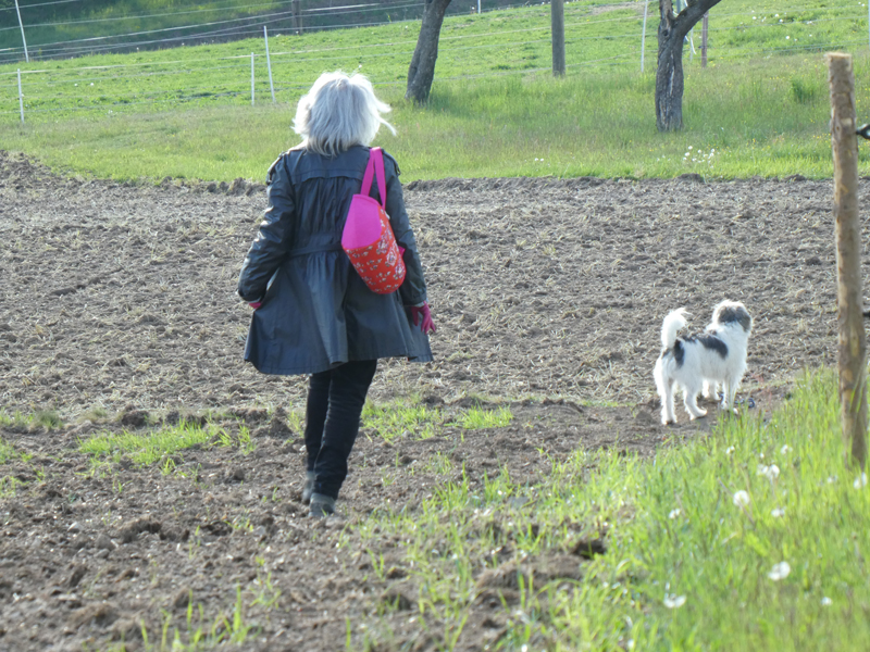 Tasche aus Dirndl coBranda Upcycling