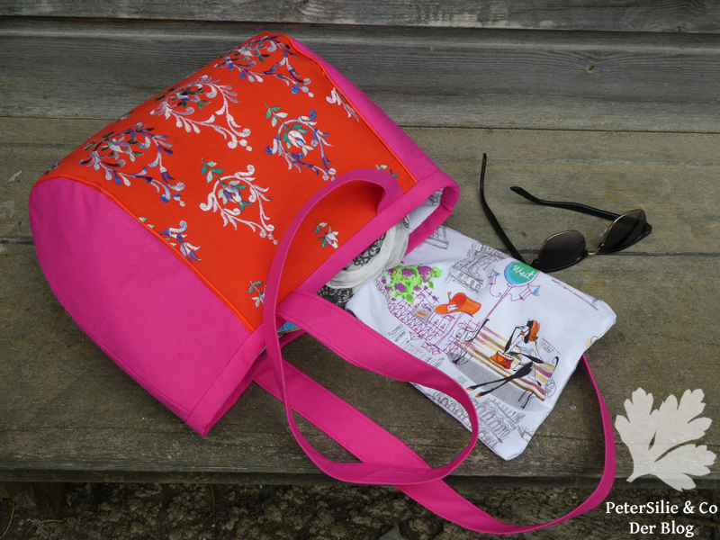 Tasche aus Dirndl coBranda Upcycling