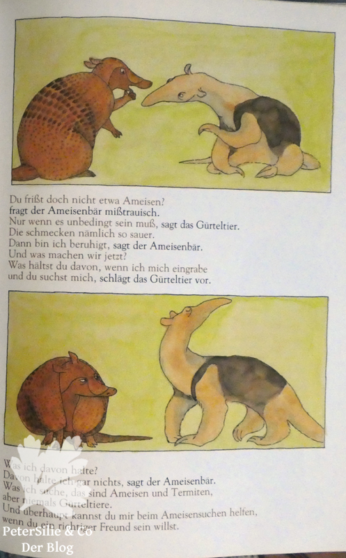 Das entsetzlich dicke Gürteltier Christine Rettl CHristina Oppermann-Dimow Jungbrunnen Verlag