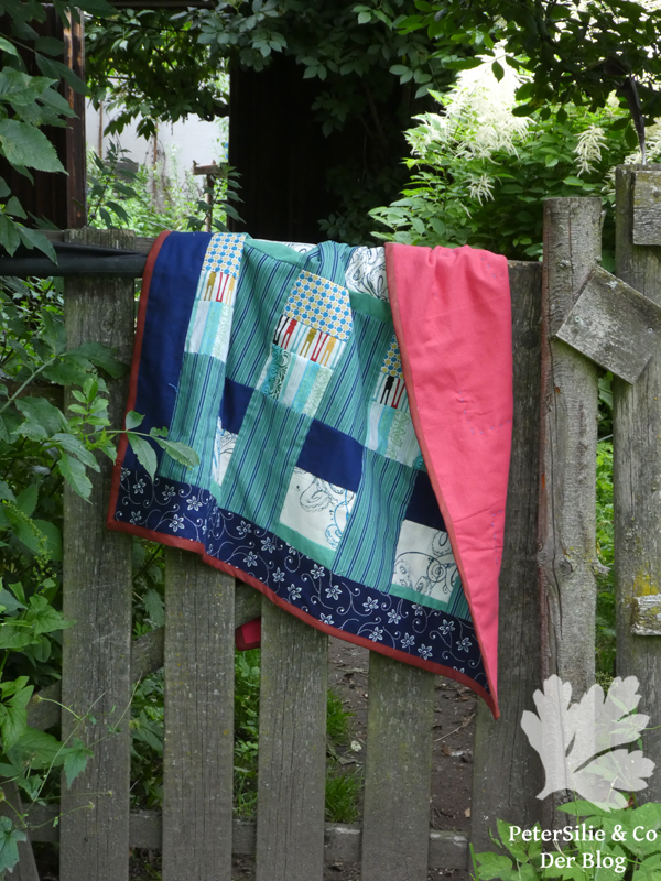 Patchworkdecke aus Dirndlrock CoBranda