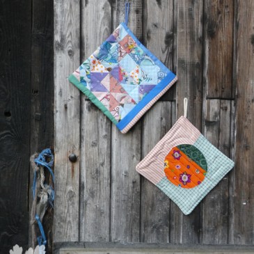 Quilten mit Pep Licie Summers Stiebner Verlag Blöcke als Topflappen