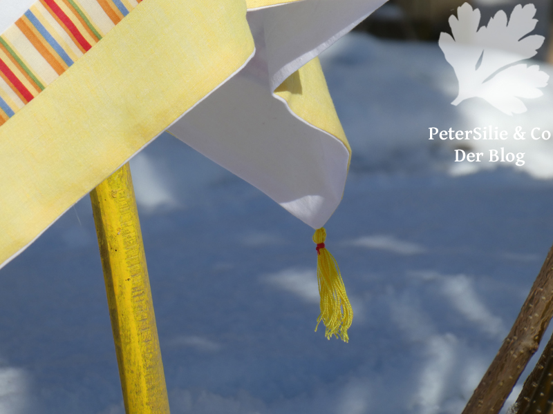 sonnen patchwork tischdecke schablonenmalerei