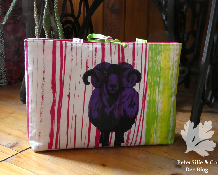 Widdertasche Siebdruck Handtaschen Yuka Koshizen Stiebner